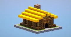 Clash of Clans Town Hall Level 1 — Minecraft Build by LeonisBuilds (2)