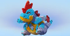 Croconaw — Minecraft Build by LeonisBuilds (2)