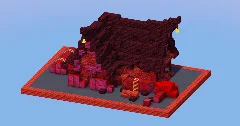 Nether Medieval Lumberjack House — Minecraft Build by LeonisBuilds (1)