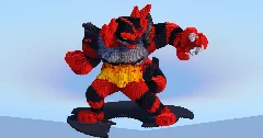 Incineroar — Minecraft Build by LeonisBuilds (2)