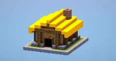 Clash of Clans Town Hall Level 2 — Minecraft Build by LeonisBuilds (1)
