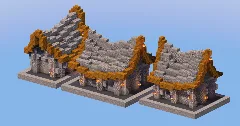 Stone Medieval Houses Pack — Minecraft Build by LeonisBuilds (2)
