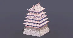 White Japanese Castle — Minecraft Build by MellowHat (1)