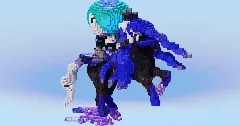 Calyrex Shadow Rider — Minecraft Build by LeonisBuilds (3)