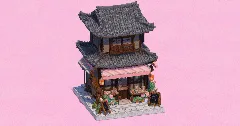 Sakura Tea Shop — Minecraft Build by EasternRealms (1)
