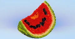 Watermelon Slice — Minecraft Build by LeonisBuilds (1)