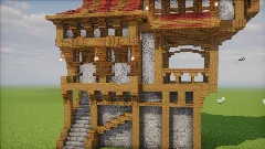 🏡Medieval House🏡 — Minecraft Build by claraneto (2)