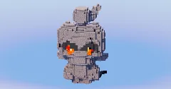 Marshadow from Pokemon — Minecraft Build by LeonisBuilds (1)