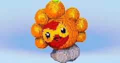 Sunny Castform — Minecraft Build by LeonisBuilds (2)