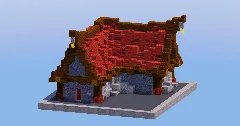 Mangrove Red Medieval House 11 — Minecraft Build by LeonisBuilds (2)