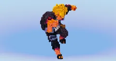 Boruto from Boruto — Minecraft Build by LeonisBuilds (1)