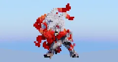 Hisuian Zoroark from Pokemon — Minecraft Build by LeonisBuilds (1)