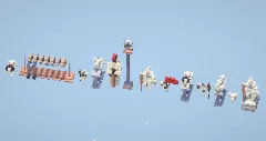 Sandstone Statues Pack — Minecraft Build by LeonisBuilds (1)