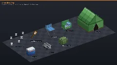 Camping Trip Asset Download [Java + Bedrock + Blockbench] — Minecraft Resource Pack by ScorpionTeam (1)
