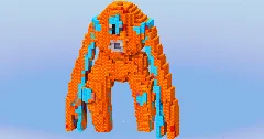 Deoxys Defense from Pokemon — Minecraft Build by LeonisBuilds (1)