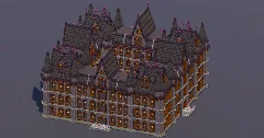 Black Gothic Castle — Minecraft Build by MellowHat (1)