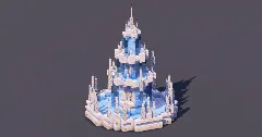 White Gothic Fountain — Minecraft Build by MellowHat (2)