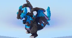 Mega Charizard X — Minecraft Build by LeonisBuilds (5)