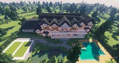 LA Mansion — Minecraft Build by ArchitectCraft (5)