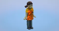 Small Squid Game Doll — Minecraft Build by LeonisBuilds (2)