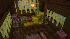 White Farm Barn | Fully Furnished Interior — Minecraft Build by RaekonBuilds (7)