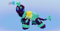 Terapagos from Pokemon — Minecraft Build by LeonisBuilds (2)