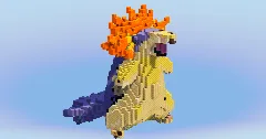 Typhlosion from Pokemon — Minecraft Build by LeonisBuilds (2)