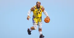 LeBron James statue‎ — Minecraft Build by LeonisBuilds (2)