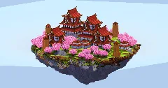 Japanese Floating Island Mangrove Castle Version — Minecraft Build by LeonisBuilds (3)