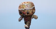 Gingerbread Man — Minecraft Build by LeonisBuilds (1)