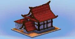 Japanese Temple House Red — Minecraft Build by LeonisBuilds (3)