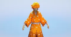 Zenitsu Agatsuma‎ — Minecraft Build by LeonisBuilds (2)