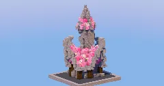 Pink Medieval Fantasy House 2 — Minecraft Build by LeonisBuilds (1)