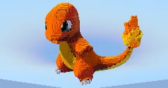 Charmander — Minecraft Build by LeonisBuilds (1)