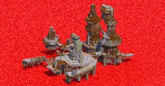 Floating Village on Lake — Minecraft Build by ImpossibleBuilds (1)