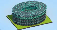 Dark Copper Colosseum — Minecraft Build by LeonisBuilds (1)