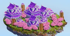 White Amethyst Japanese Floating Island — Minecraft Build by LeonisBuilds (2)