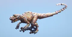 Raptor small — Minecraft Build by LeonisBuilds (3)