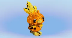 Torchic from Pokemon — Minecraft Build by LeonisBuilds (1)