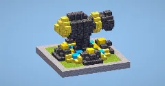 Clash of Clans Cannon Level 17 — Minecraft Build by LeonisBuilds (1)