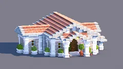Classical Roman Storage Villa | Fully Furnished Interior — Minecraft Build by RaekonBuilds (6)