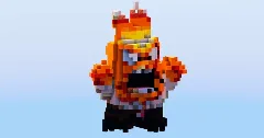 Anger from Disney Inside Out — Minecraft Build by LeonisBuilds (2)