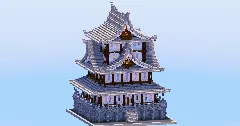 Japanese Castle — Minecraft Build by LeonisBuilds (1)