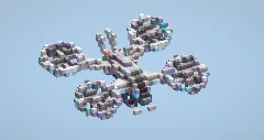 Quad Drone — Minecraft Build by LeonisBuilds (2)