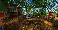 House inside a Oaktree — Minecraft Build by LeonisBuilds (3)