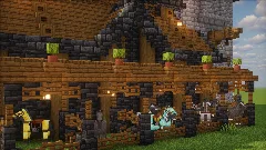 Medieval House - The Grand Medieval Manor — Minecraft Build by claraneto (5)