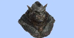 Orc Bust‎ — Minecraft Build by LeonisBuilds (1)