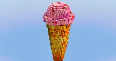 Strawberry Icecream — Minecraft Build by LeonisBuilds (2)