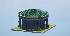 Roman Temple of the Nature God — Minecraft Build by LeonisBuilds (1)