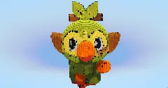 Grookey — Minecraft Build by LeonisBuilds (2)